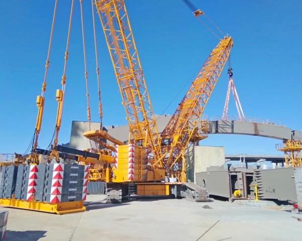 Автокран 500 тонн,   400 тонн,   350 тонн,   300 тонн,    250 тонн,   200 тонн,   160 тонн,   100 тонн — фото 3